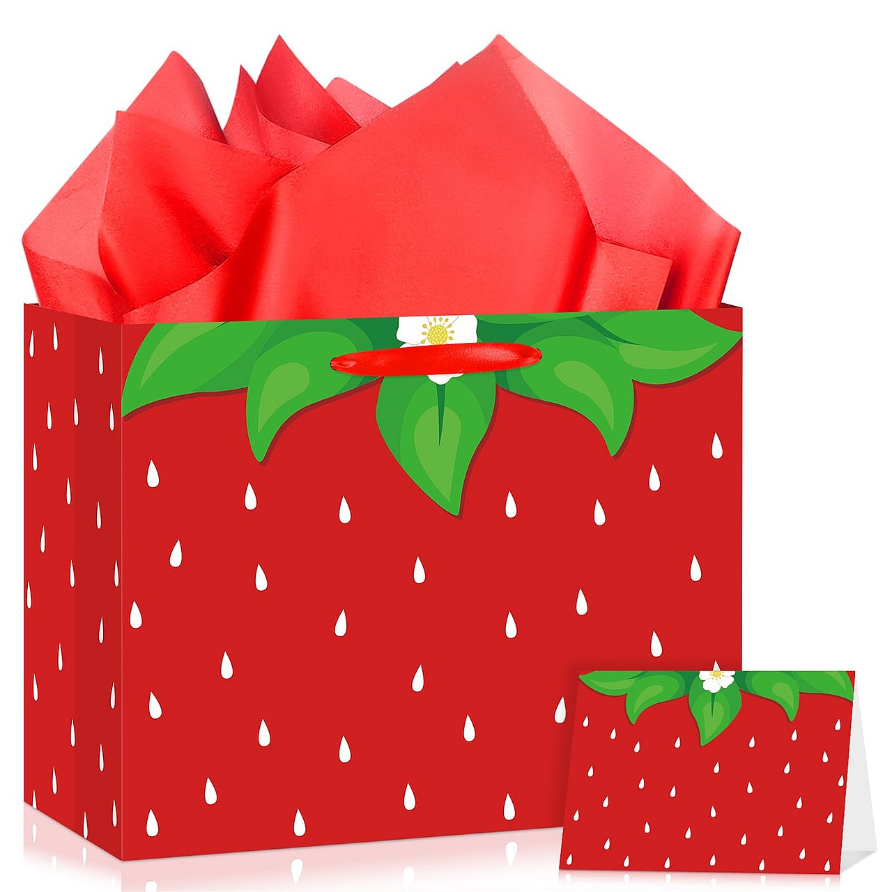Strawberry Gift Bag Set