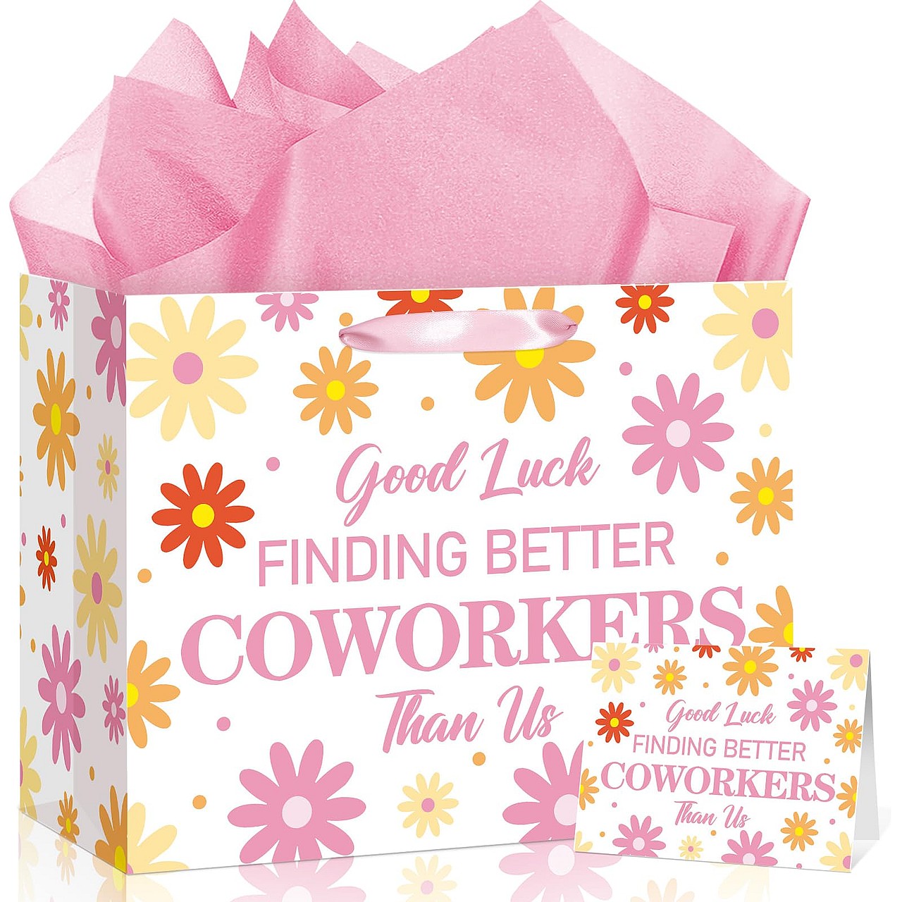 Coworker Leaving Gift Bag Set