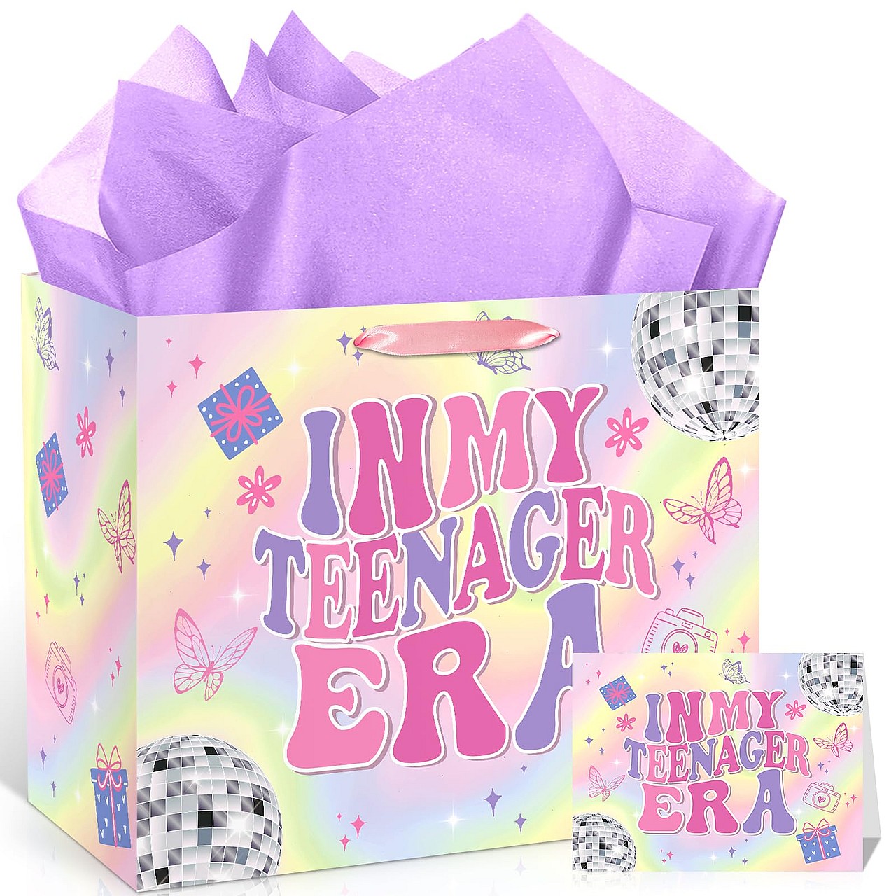 Large 13th Birthday Gift Bag Set