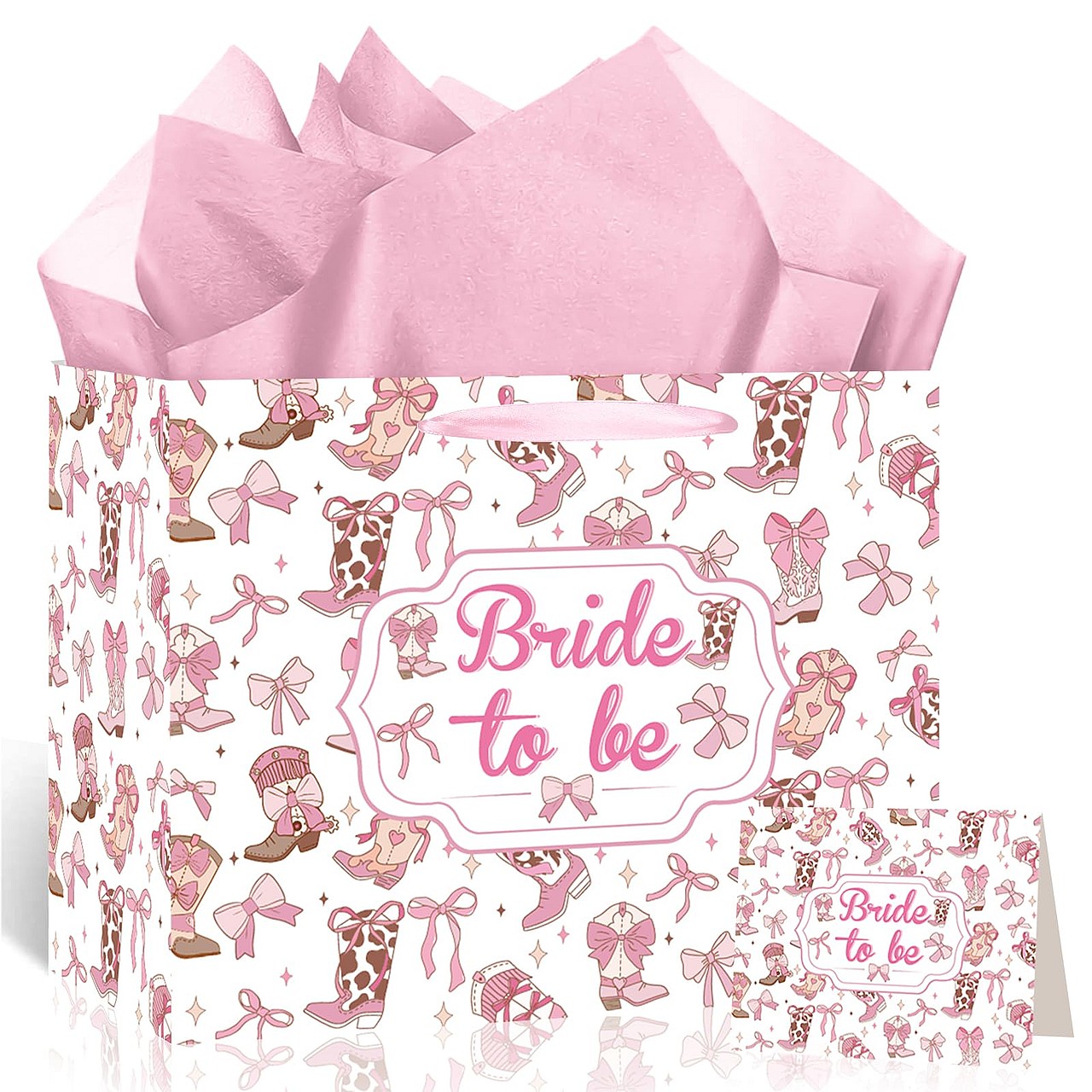 Cowgirl Bachelorette Gift Bag Set