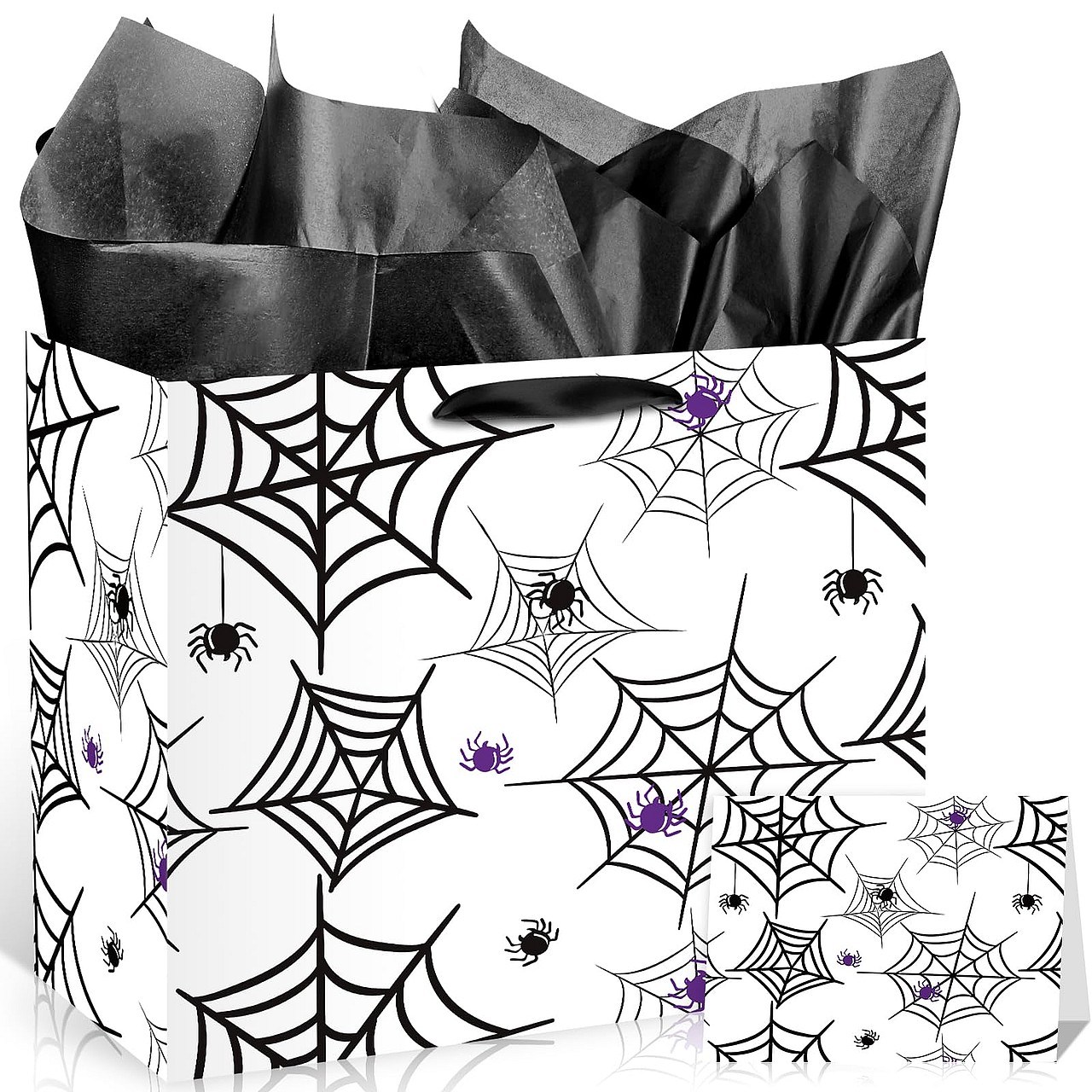 Halloween Spider Gift Bag Set