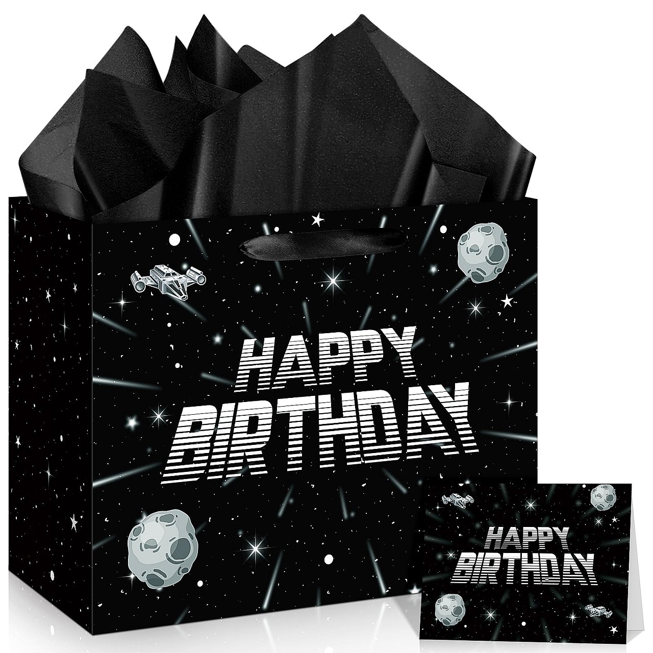 Galaxy Birthday Gift Bag Set