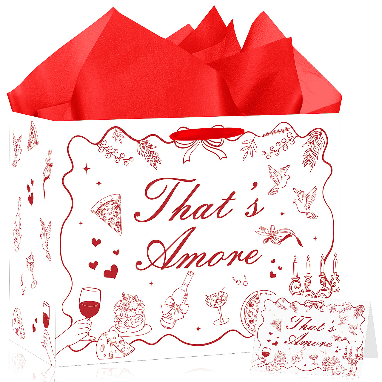 Thats Amore Wedding Gift Bag Set