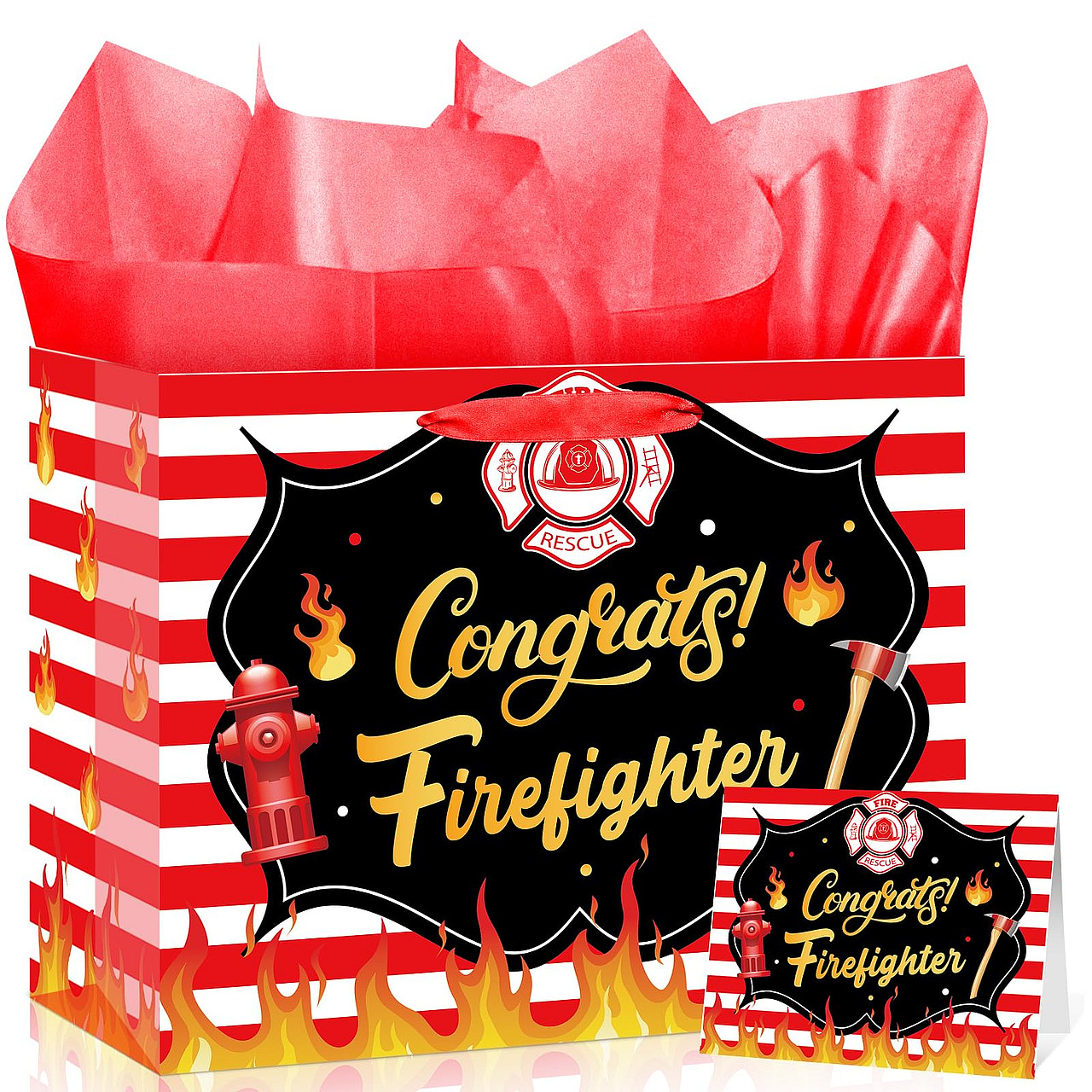 Firefighter Gift Bag Set