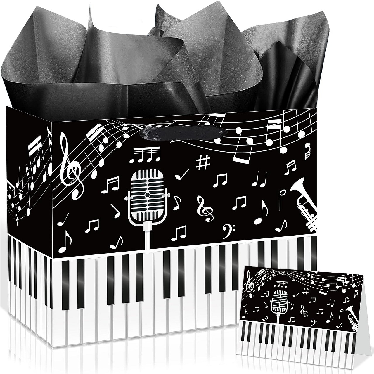 Music Theme Gift Bag Set