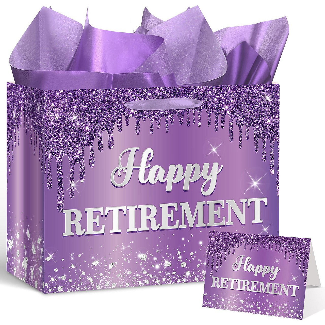 Happy Retirement Gift Bag Set
