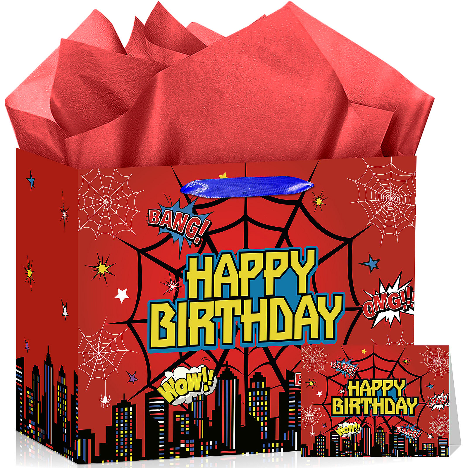 Hero Birthday Gift Bag Set