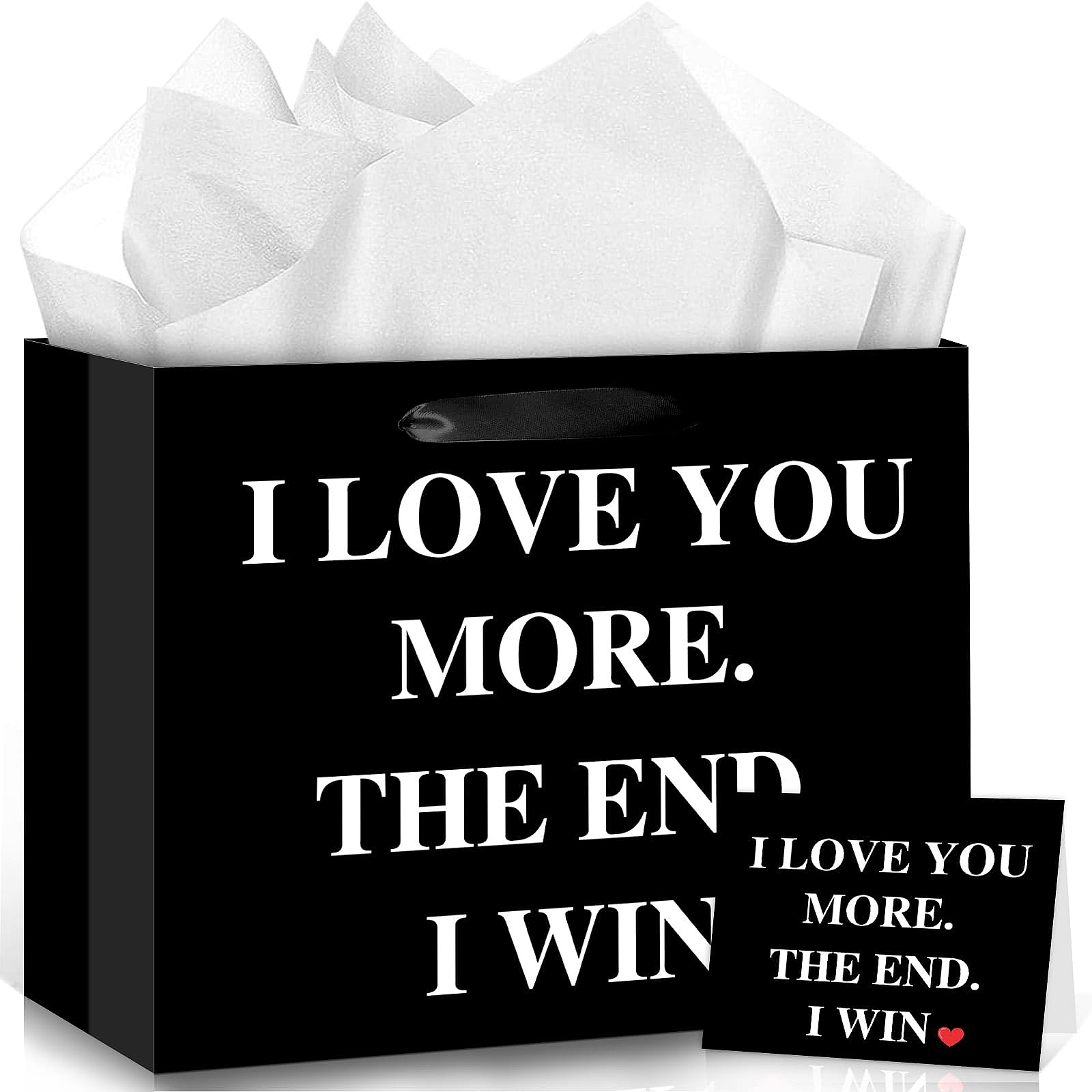 Romantic Anniversary Love Gift Bag Set