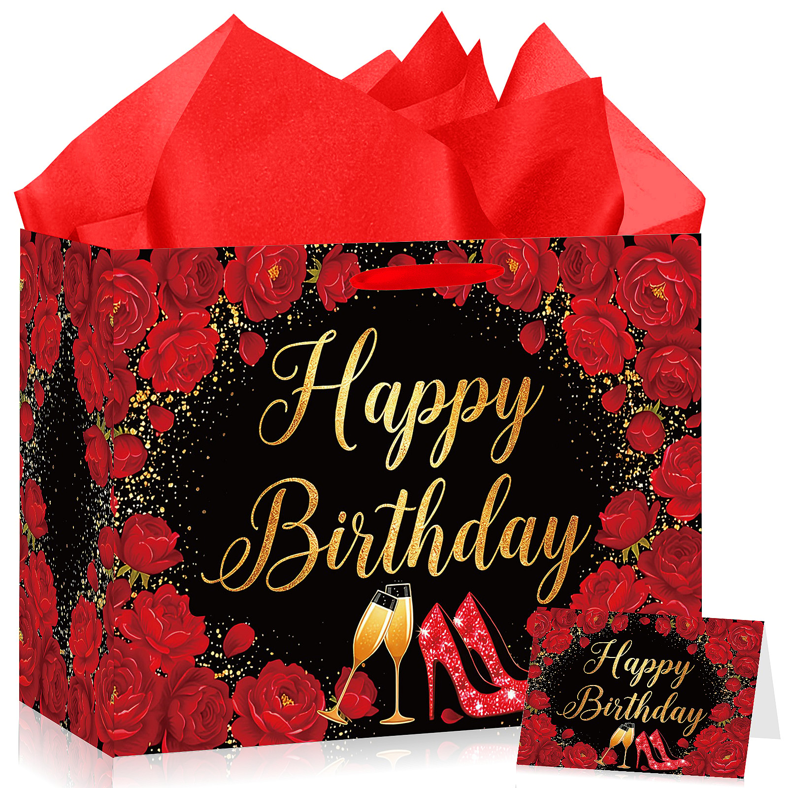 Happy Birthday Gift Bag Set