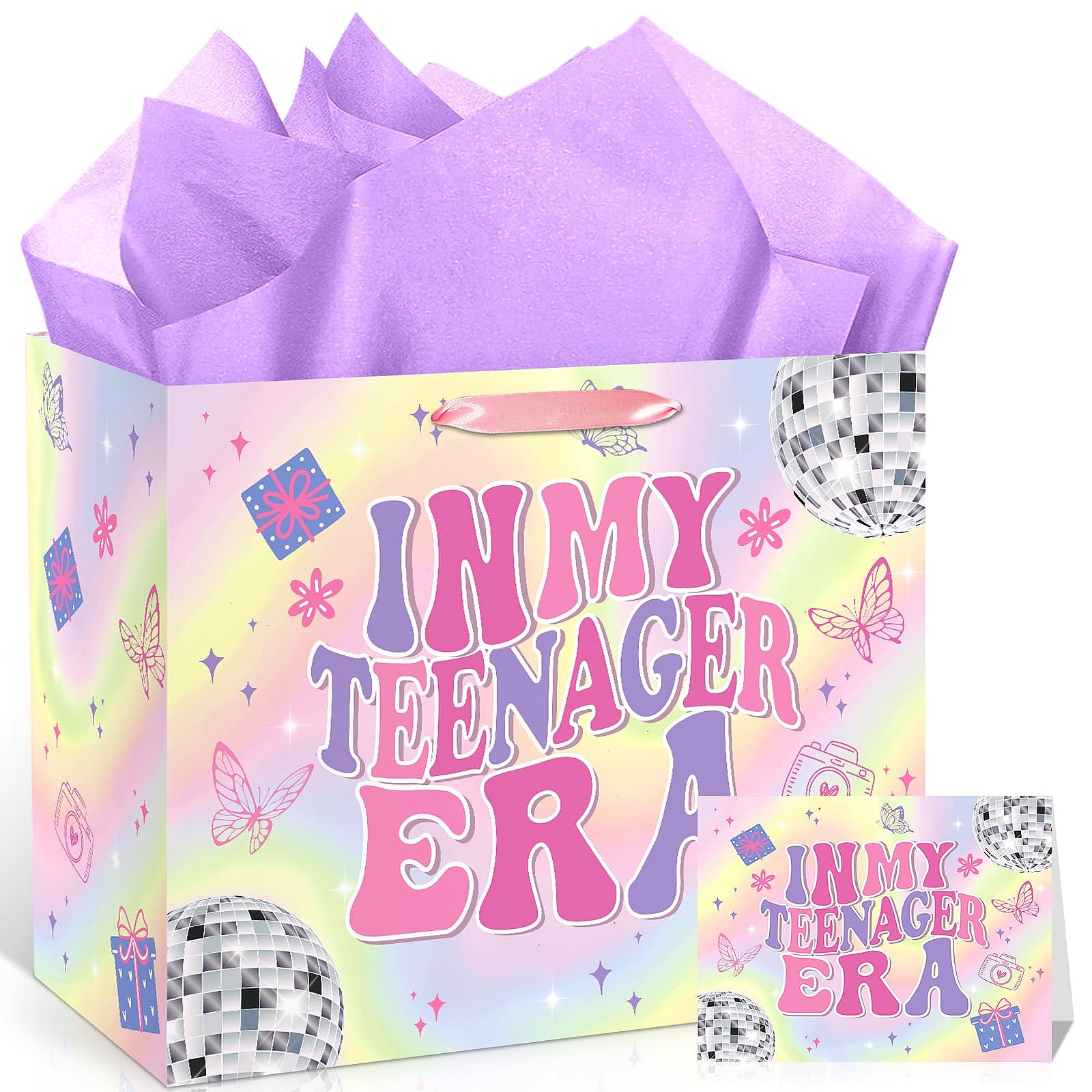 Large 13th Birthday Gift Bag Set