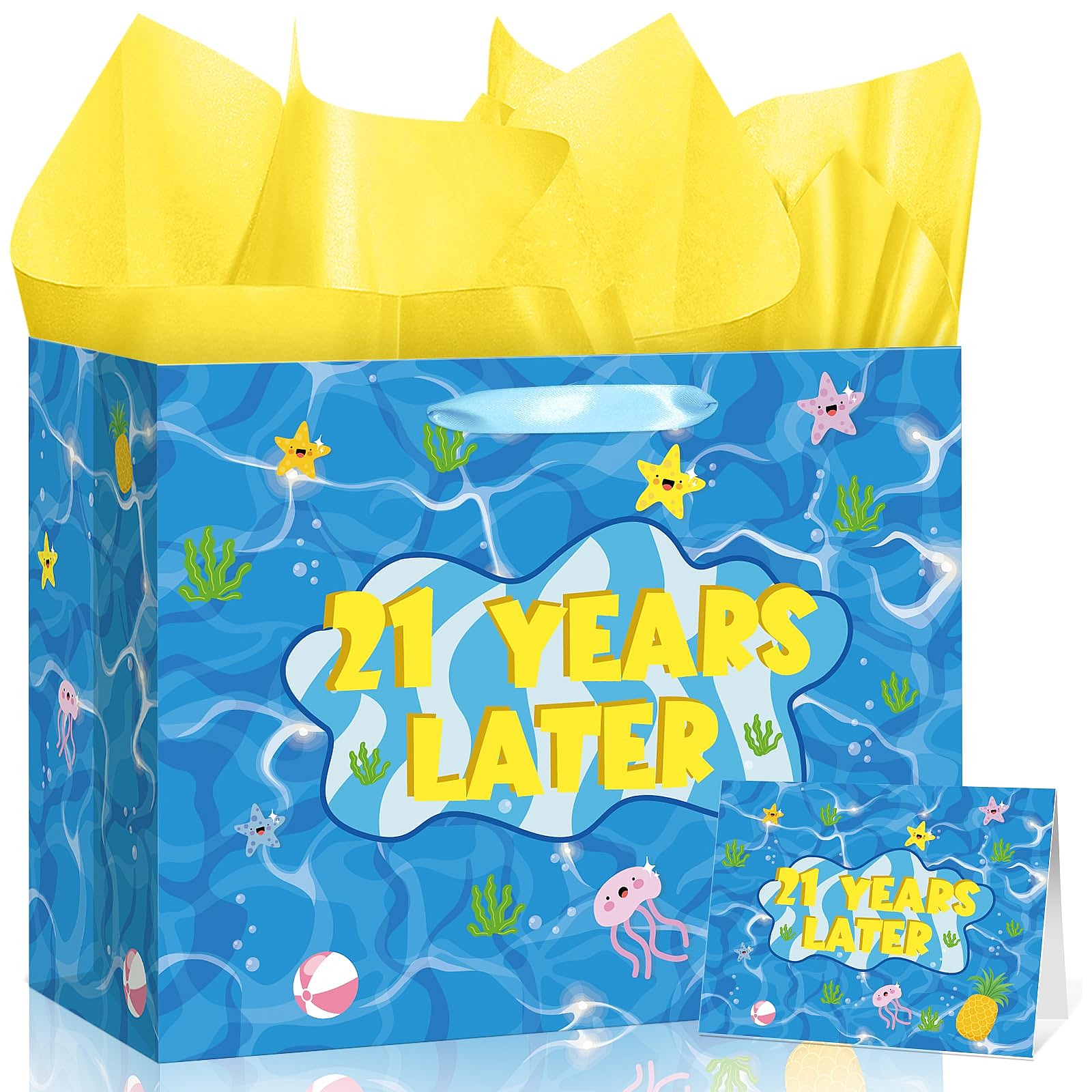 Ocean 21 Years Later Gift Bag Set
