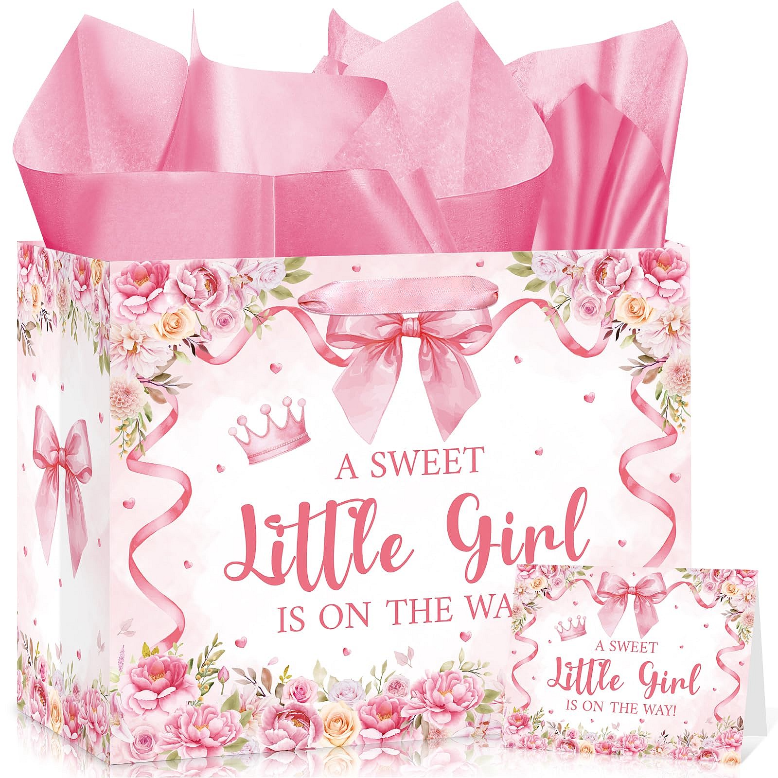 Baby Shower Paper Gift Bag Set