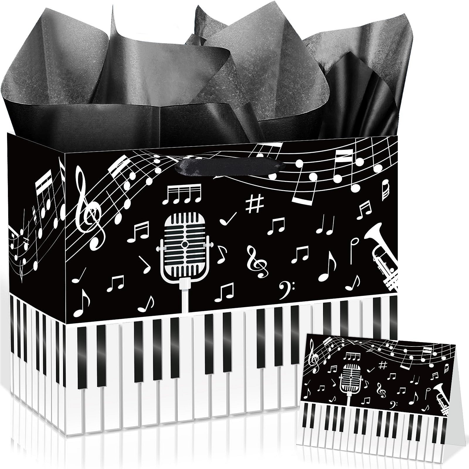 Music Theme Gift Bag Set