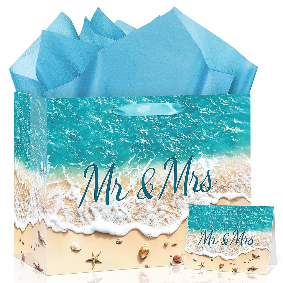 Beach Party Supplies Beach Wedding Gift Bag Set