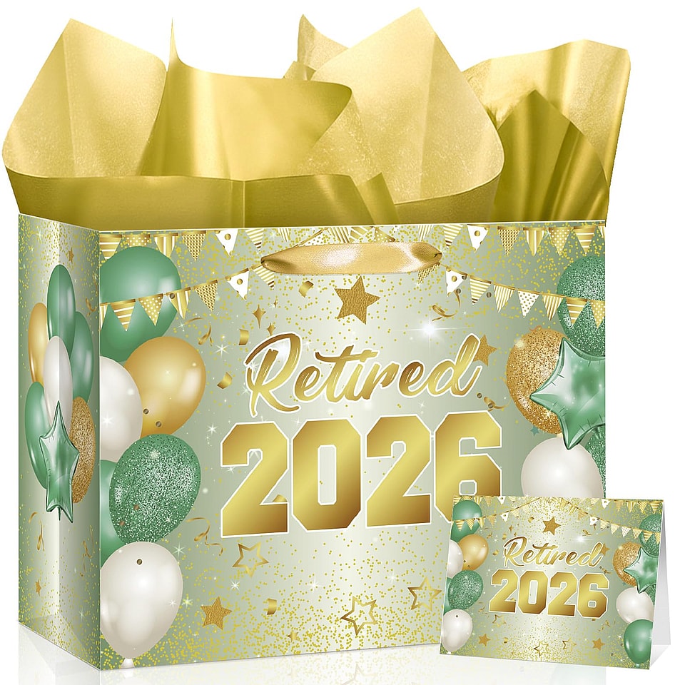 Large Retired 2026 Gift Bag Set