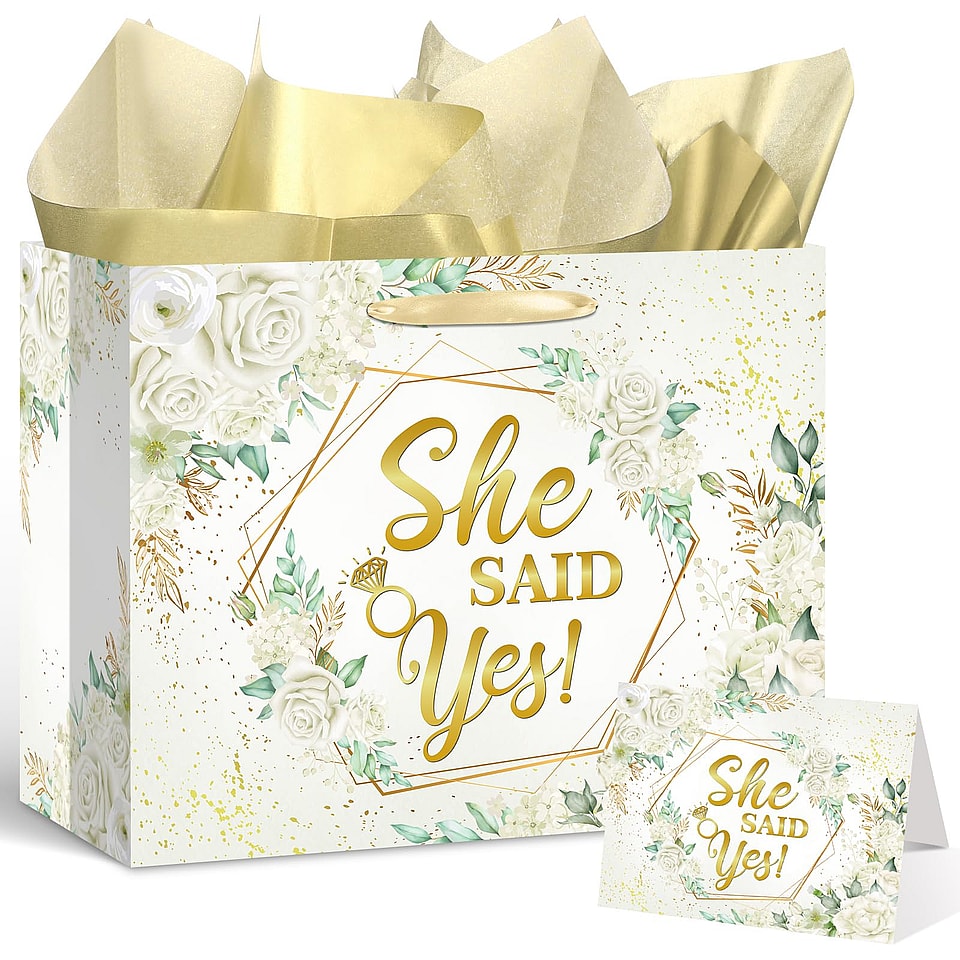 Engagement Gift Bag Set