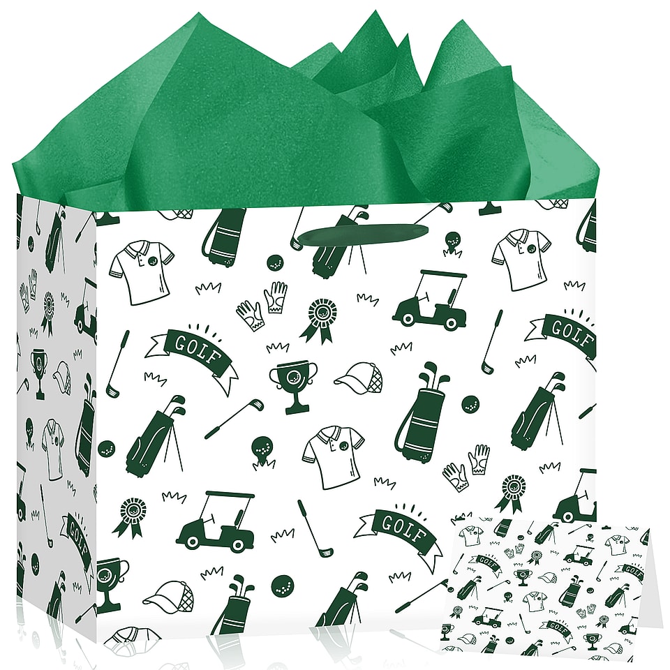 Golf Gift Bag Set