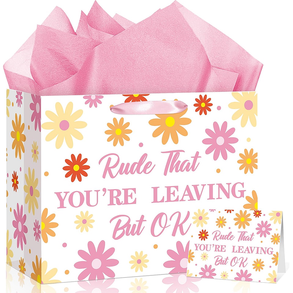 Daisy Coworker Leaving Gift Bag Set