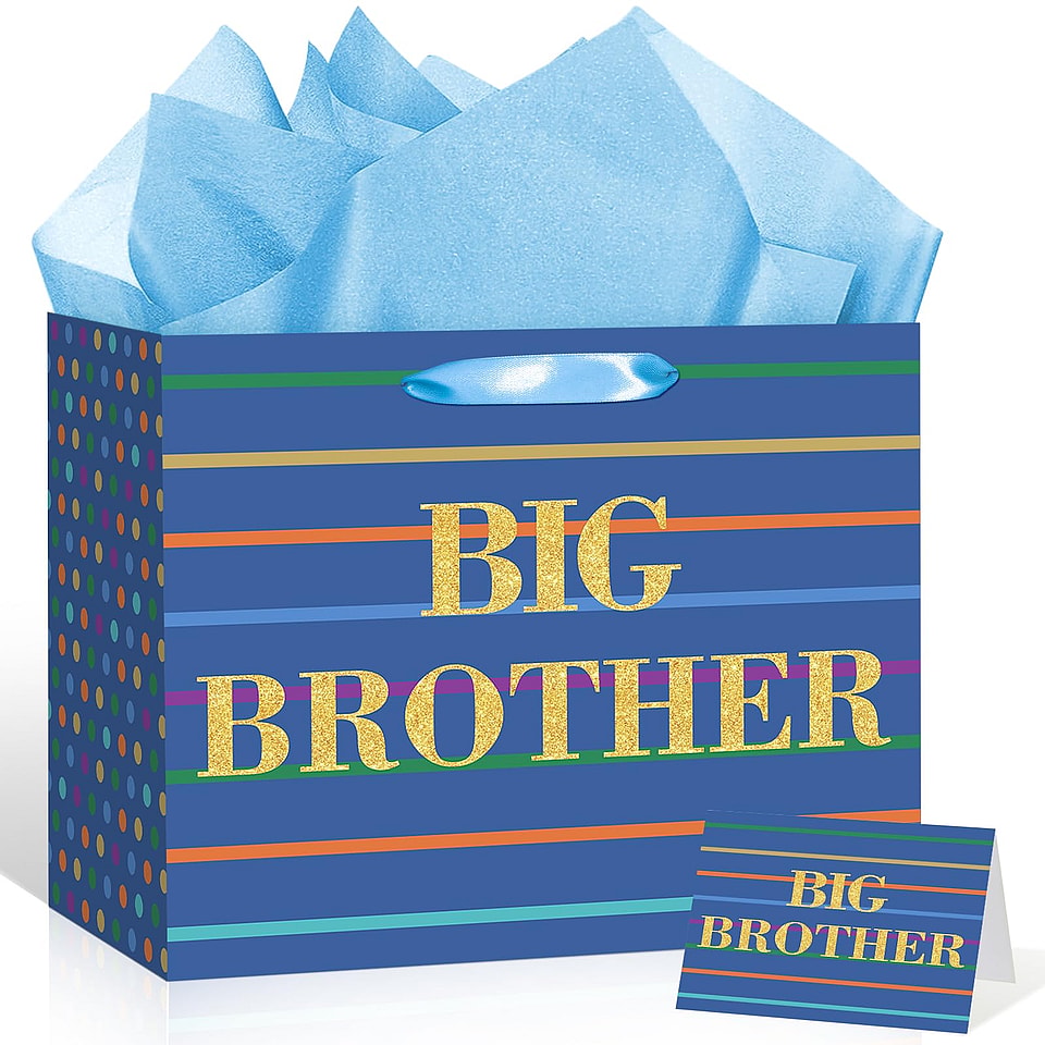 Big Brother Gift Bag Set
