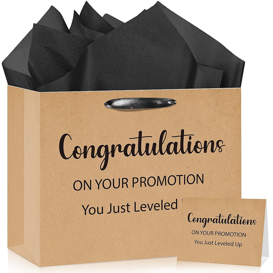 Brown Promotion Gift Bag Set