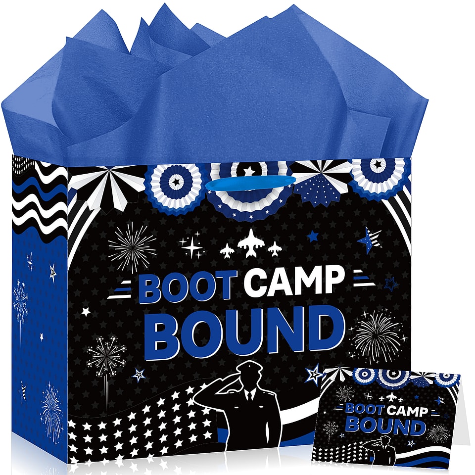 Boot Camp Bound Gift Bag Set