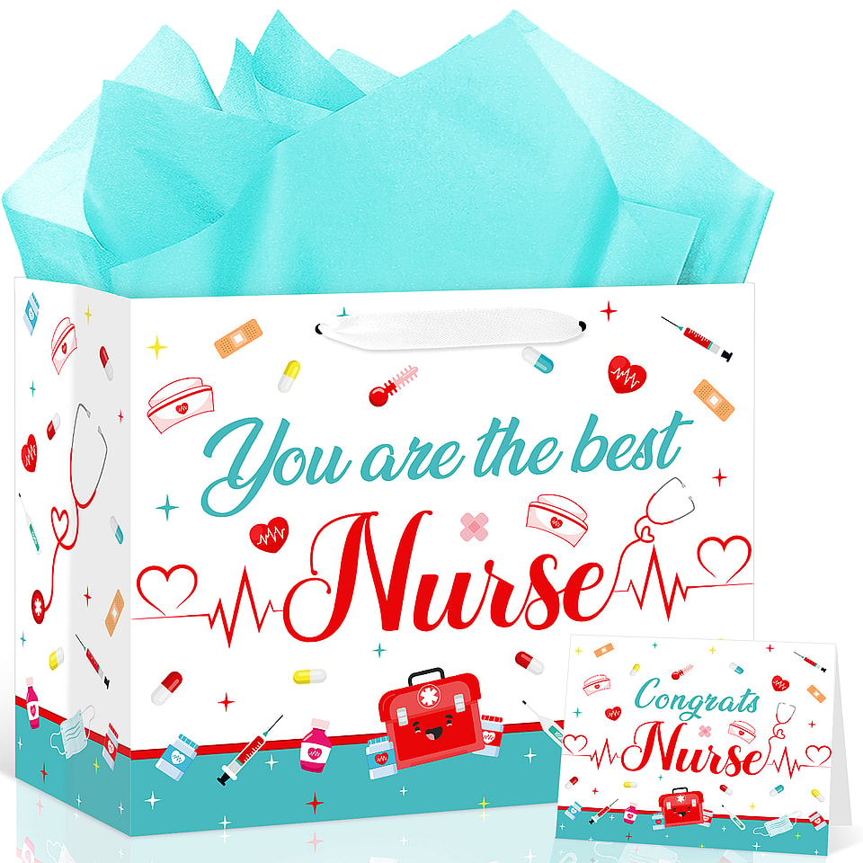 You Are the Best Nurse Gift Bag Set
