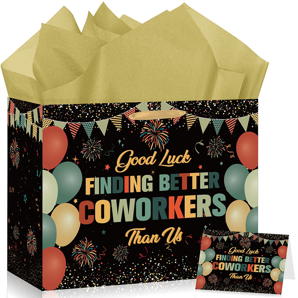 Coworker Farewell Gift Bag Set