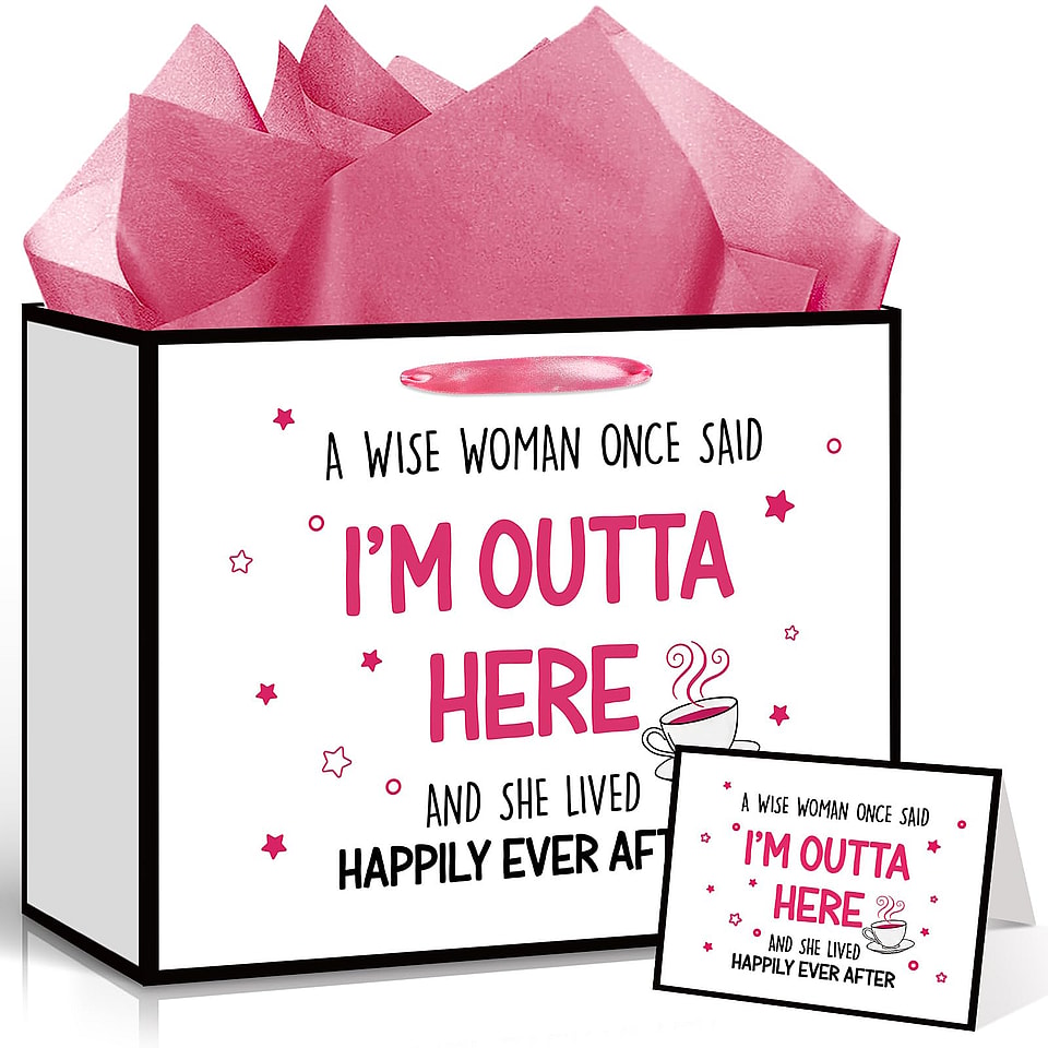 Retirement Gift Bag Set